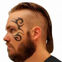 Costume Agent Temporary Tattoo As Seen On Mike Tyson Accessories / Footwear