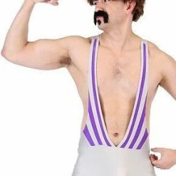 Costume Agent Gym Work Wrestler Uniform Costume Singlet Comedy / Romance