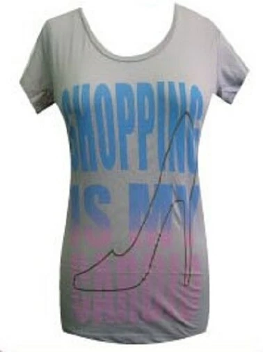 Public Library Shirts / Tops Sex And The City Shopping Is My Cardio T-Shirt 3 Public Library Shirts / Tops Sex And The City Shopping Is My Cardio T-Shirt