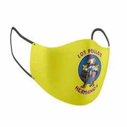 Costume Agent Face Masks Los Pollos Hermanos Yellow Deluxe Face Mask
