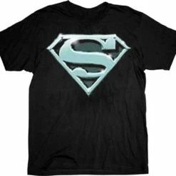 Trevco Superman Chrome Shield Logo T-shirt Tee Shirts / Tops