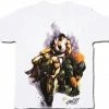Fifth Sun Street Fighter IV Airbrushed White T-shirt