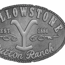 Changes Yellowstone Dutton Ranch Y Logo Established 1886 Belt Buckle