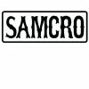 Vendor-unknown Sons Of Anarchy SAMCRO Text Patch Action / Drama