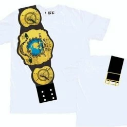 Life Clothing World Heavyweight Champion Belt On Shoulder T-shirt Shirts / Tops