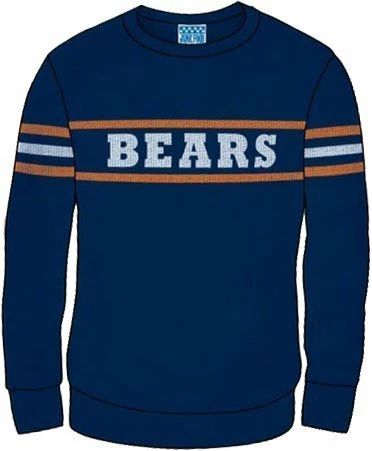 Junk Food Sweaters & Sweatshirts SNL Da Bears Chicago Bears Adult Sweater 4 Junk Food Sweaters & Sweatshirts SNL Da Bears Chicago Bears Adult Sweater
