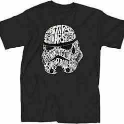 Mighty Fine Star Wars Code Of The Trooper Stormtrooper Face Mask T-shirt