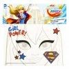 GBG Super Girl Power Peel And Stick Face Tattoos Accessories / Footwear