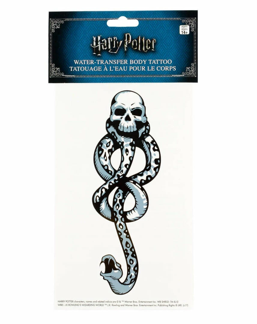 GBG Accessories / Footwear Harry Potter Dark Mark Water Transfer Body Tattoo 3 GBG Accessories / Footwear Harry Potter Dark Mark Water Transfer Body Tattoo