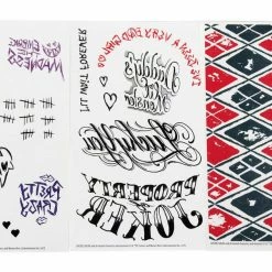 GBG Accessories / Footwear Suicide Squad Harley Quinn Water Transfer Body Tattoos