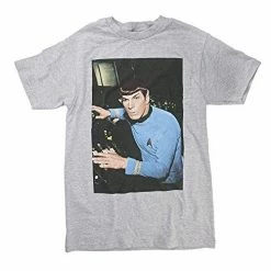 Mighty Fine Star Trek Spock Control T-Shirt Tee