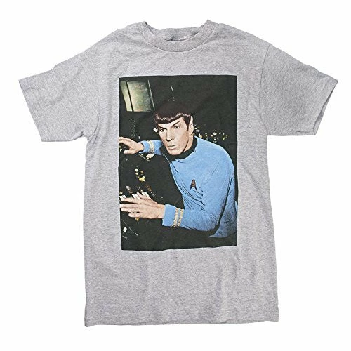 Mighty Fine Star Trek Spock Control T-Shirt Tee 3 Mighty Fine Star Trek Spock Control T-Shirt Tee