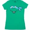 Mighty Fine TMNT Teenage Mutant Ninja Turtles Big Face T-shirt 1 Mighty Fine TMNT Teenage Mutant Ninja Turtles Big Face T-shirt