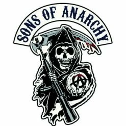 Calhoun Action / Drama Sons Of Anarchy Reaper Logo Patch