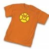Graphits Designs Shirts / Tops Green Lantern Orange Lantern Corps Symbol T-Shirt