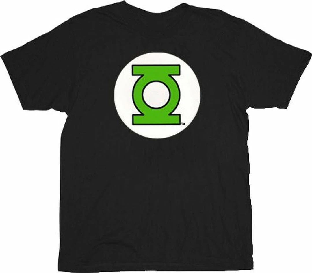 Graphits Designs Green Lantern Logo Black Adult T-shirt Shirts / Tops 3 Graphits Designs Green Lantern Logo Black Adult T-shirt Shirts / Tops