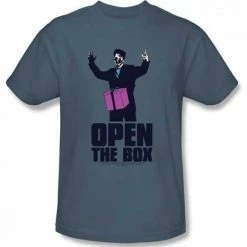 Trevco Saturday Night Live Open The Box Slate T-shirt Shirts / Tops