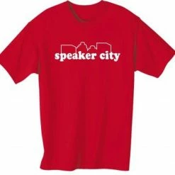 Art Box Comedy / Romance Old School Speaker City T-shirt