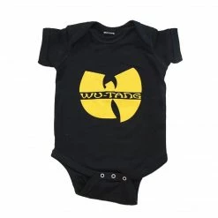 Mighty Fine Wu-Tang Clan Logo Baby Snapsuit Infant Snapsuit 8 Mighty Fine Wu-Tang Clan Logo Baby Snapsuit Infant Snapsuit