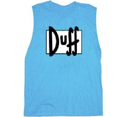 Changes Simpsons Duff Beer Sleeveless T-shirt 3 Changes Simpsons Duff Beer Sleeveless T-shirt