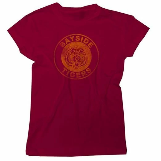 American Classics Saved By The Bell Bayside Tigers Circle Tee 3 American Classics Saved By The Bell Bayside Tigers Circle Tee