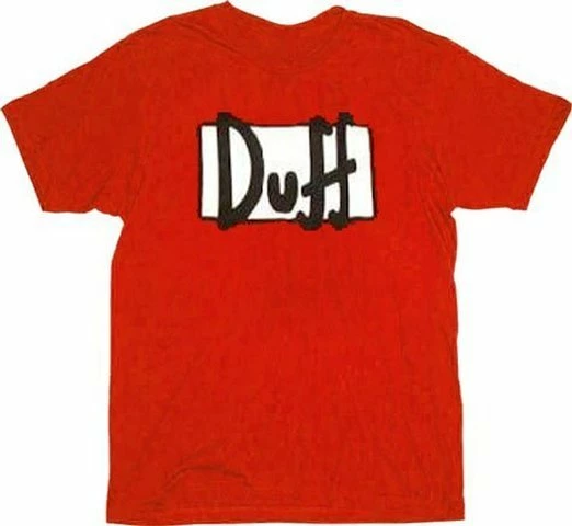 Changes Shirts / Tops Simpsons Duff Beer Red T-shirt 3 Changes Shirts / Tops Simpsons Duff Beer Red T-shirt