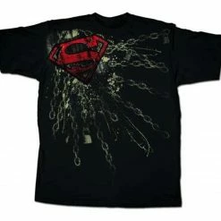 Trevco Superman Shackled Chain Logo T-shirt