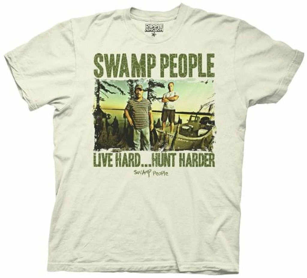 Club Red Swamp People Live Hard...Hunt Harder T-shirt Shirts / Tops 3 Club Red Swamp People Live Hard...Hunt Harder T-shirt Shirts / Tops