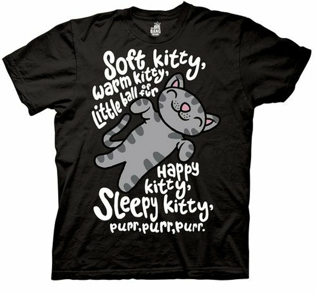 Ripple Junction The Big Bang Theory Soft Kitty Warm Kitty T-Shirt Men's Shirts 4 Ripple Junction The Big Bang Theory Soft Kitty Warm Kitty T-Shirt Men's Shirts