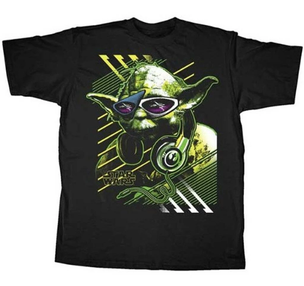 Fifth Sun Yoda Headphones And Shades T-shirt 3 Fifth Sun Yoda Headphones And Shades T-shirt