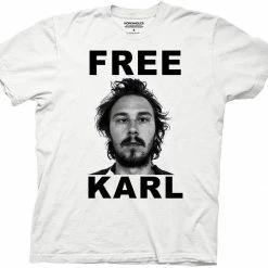 Ripple Junction Men's Shirts Workaholics Free Karl Mug Shot T-shirt
