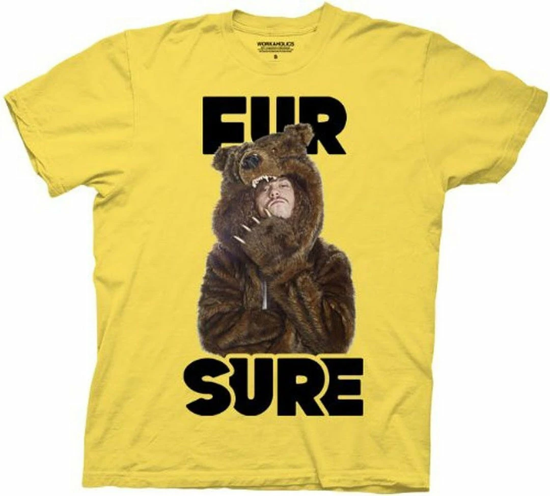 Ripple Junction Workaholics Fur Sure Blake T-Shirt Men's Shirts 3 Ripple Junction Workaholics Fur Sure Blake T-Shirt Men's Shirts