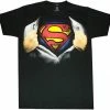 Bowe Industries Superman Ripping Open Shirt T-Shirt Shirts / Tops 2 Bowe Industries Superman Ripping Open Shirt T-Shirt Shirts / Tops