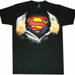 Bowe Industries Superman Ripping Open Shirt T-Shirt Shirts / Tops