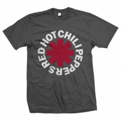 Art Box Men's Shirts Red Hot Chili Peppers Charcoal T-Shirt