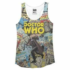 Ripple Junction Doctor Who Comic Covers Racerback Tank Tank Tops 8 Ripple Junction Doctor Who Comic Covers Racerback Tank Tank Tops
