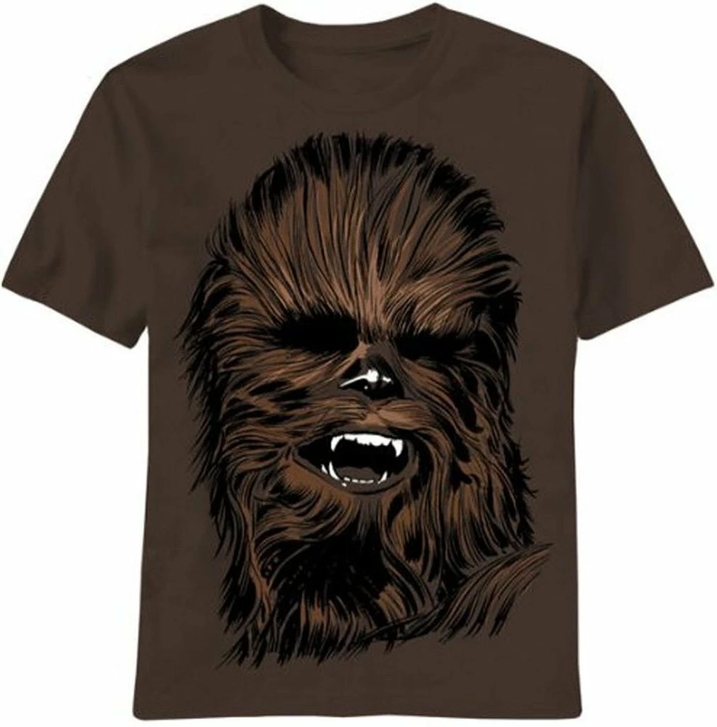 Mad Engine Shirts / Tops Star Wars Chewbacca Chewy Face T-shirt 3 Mad Engine Shirts / Tops Star Wars Chewbacca Chewy Face T-shirt