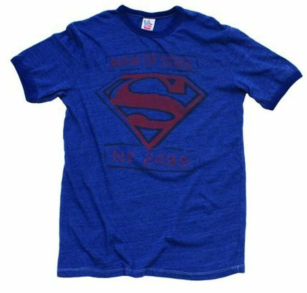 Junk Food Shirts / Tops Superman Man Of Steel No. 2499 True T-shirt 3 Junk Food Shirts / Tops Superman Man Of Steel No. 2499 True T-shirt