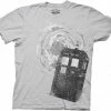Ripple Junction Men's Shirts Tardis Time Vortex Phone Booth T-shirt