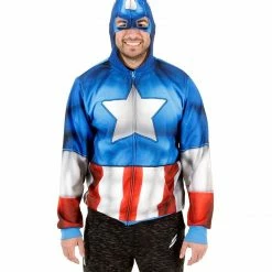 Mad Engine Captain America Fleece Zip Hoodie And Backpack Hoodies 10 Mad Engine Captain America Fleece Zip Hoodie And Backpack Hoodies