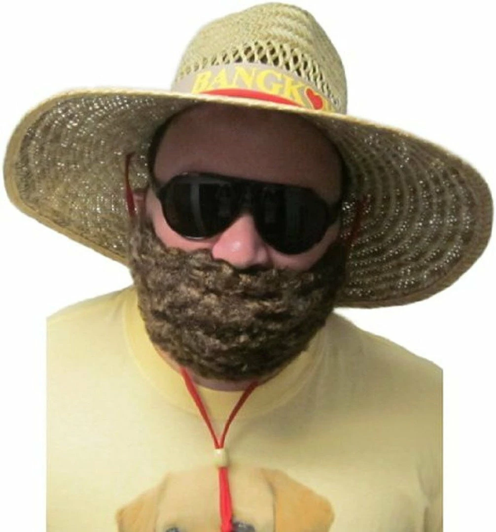 Costume Agent Costume Synthetic Brown Beard & Mustache MOVIES 3 Costume Agent Costume Synthetic Brown Beard & Mustache MOVIES