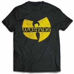 FEA Merchandising Wu-tang Clan Distressed Logo T-shirt