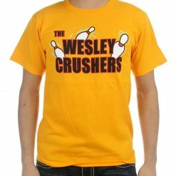 Ripple Junction Wesley Crushers Bowling Gold Adult T-shirt