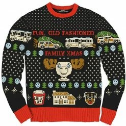 Ripple Junction Christmas Vacation Old Fashioned Xmas Ugly Sweater Sweaters & Sweatshirts 11 Ripple Junction Christmas Vacation Old Fashioned Xmas Ugly Sweater Sweaters & Sweatshirts