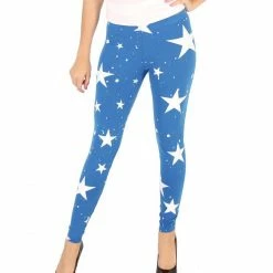 Costume Agent Wonder Woman Inspired Superstar Leggings Costume Pants