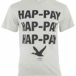 Club Red Shirts / Tops Phil Robertson Hap-pay Hap-pay Hap-pay Duck T-Shirt 9 Club Red Shirts / Tops Phil Robertson Hap-pay Hap-pay Hap-pay Duck T-Shirt