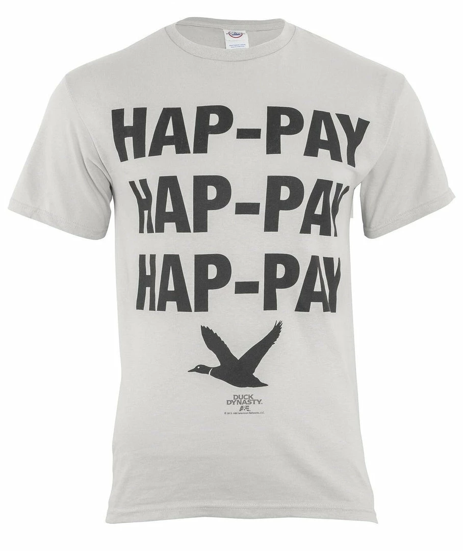Club Red Shirts / Tops Phil Robertson Hap-pay Hap-pay Hap-pay Duck T-Shirt 6 Club Red Shirts / Tops Phil Robertson Hap-pay Hap-pay Hap-pay Duck T-Shirt