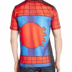 Mad Engine Men's Shirts Spider-Man Performance Athletic Sublimated T-Shirt