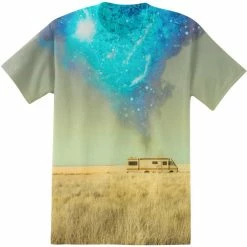 Isaac Morris RV Blue Crystal Sublimation T-Shirt Men's Shirts