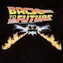 American Classics Back To The Future Flames Juniors T-shirt Shirts / Tops